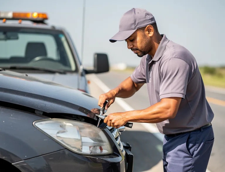 Roadside Assistance service in Metrotown